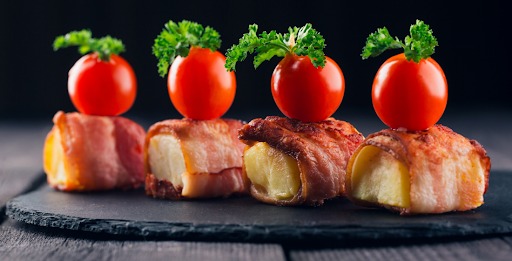 Bacon-Wrapped Pineapple