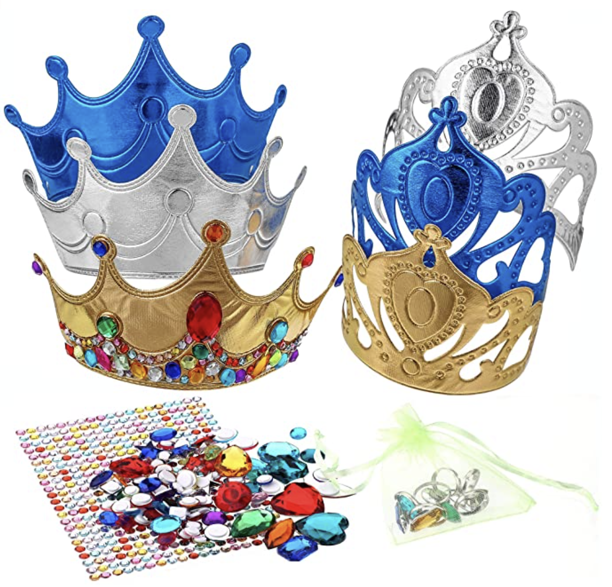 Image of jewels, crowns and Tiara's